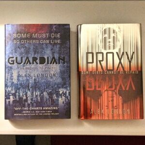 Pair of Alex London Hard Cover Novels